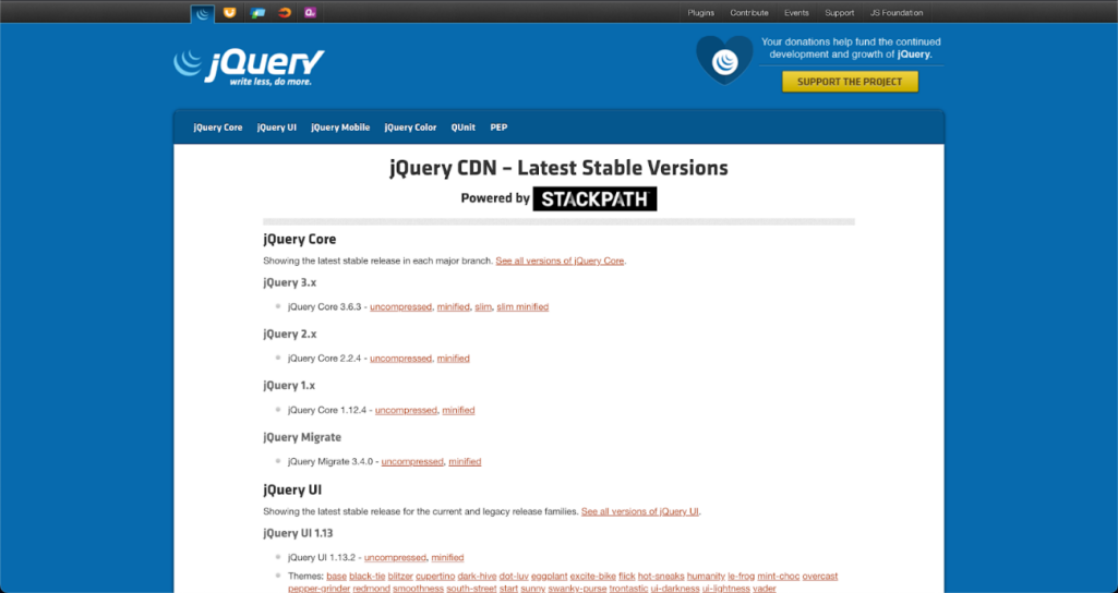 iQuery CDN