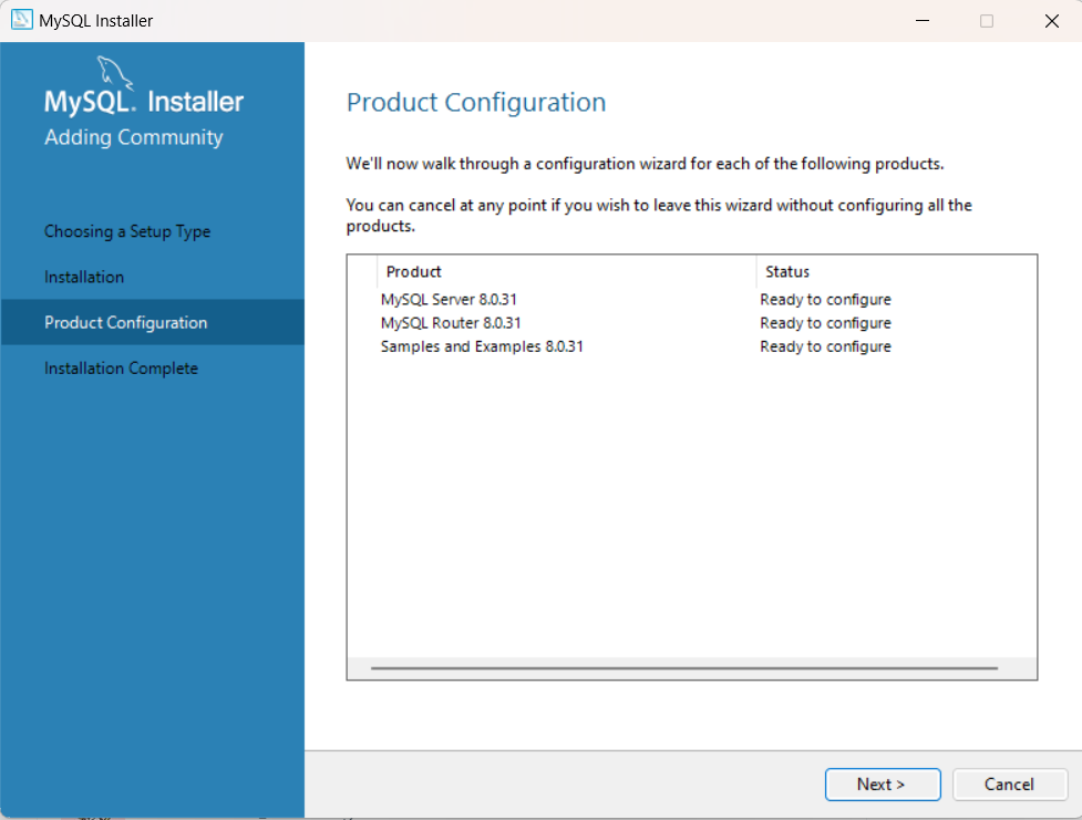 product-configuration