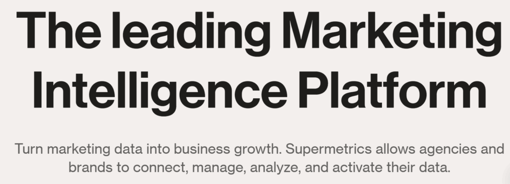 SUPERMETRICS